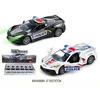 Alltoys Kovinski policijski avto 1:32