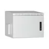 7U wall mounting cabinet, outdoor, IP55 490x600x600 mm, color grey (RAL 7035)