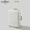 Zuoting Kofer, 66 cm, Belo-zeleni