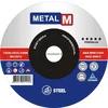 Metal M brusna plošča 125x6.4x22.23 T27, 25 kosov