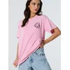 Sinsay - Široka majica SmileyWorld® - roze