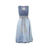 MARJO Dirndl Freudensee bež/modra/svetlo modra