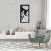 Wallity Zidna dekoracija The Cat, Crna