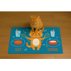 Paws & Whiskers Podloga za hranilice Paspet 4, 40x70 cm, Šarena