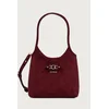 Guess crossbody torbica ženska iz imitacije semiša SAMANTHA