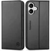 Infostyle Preklopna torbica SHIELDON za iPhone 16 Plus - črna