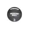 Merco Črna gumijasta medicinska žoga, 3 kg