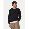 Element Pulover Icon Embroidery ELYSW00115 Črna Regular Fit