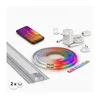 Komplet 1x LED RGBW traka WHITE AND COLOR LED/20W/230V 2 m + 2x ugradni profil 1 m