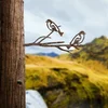 Atelier Del Sofa Dekorativna figura Bird On The Branch 08, 45x20 cm, 1.5 mm