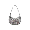 Desigual Torba za čez ramo Disney™ siv denim / črna / srebrna