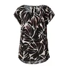 ONLY Bluza ONLNOVA rjasto rjava/črna/bela