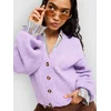 Roxy Deep As The Ocean Cardigan viola