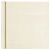 Balkonski zastor krem 120 x 600 cm HDPE