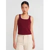 Dilvin Top burgund