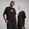 Puma X HARRY POTTER Oversized Graphic Tee Unisex, Black, Size M, Clothing