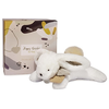 Doudou Plišasti zajček z bež bobble 25 cm