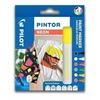 PILOT Pintor Medium Set akrilnih markerjev 1,5-2,2 mm - Neon 6 kosov