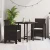 Vrtna stolica 2 pcs Smeđa 53 x 49 x 85 cm Polipropilen