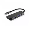 FAST ASIA Adapter-konvertor TIP C na HDMI+ 2xUSB 3.0+ TIP C