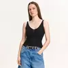 Cropp - LADIES` BLOUSE - CRNO