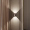 Top Light Puk! 120 stenskih LED točkovnih leč prozorno rjava/krom - Dnevna soba/jedilnica - Sodobni - temno rjava, krom - Kovina