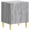 vidaXL vidaXL Nočna omarica Siva Sonoma 43 x 34,5 x 50 cm Inženirski les, (5000247513)