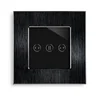 Exeshop wi-fi touch curtain al crni (tuya) ( sc004 )