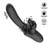 SuperLove Triple Licking Tongue Vibrator Black