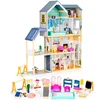 Northix XXL hišica za punčke Maya Residence 28 kosov ECOTOYS