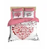 Lessentiel Maison Komplet posteljina 183, 160x220cm, Belo-roze