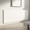 Uzglavlje za krevet bijelo 240x1,5x80 cm od konstruiranog drva