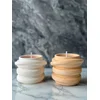 Aberto Design Set Betonskih sveća 6TM, Beli