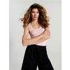 Sinsay - Pleteni top - pastelno roze