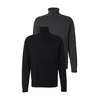 JACK & JONES Pulover JJEBASIC pegasto siva/črna