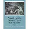 REICHA:QUARTET D-DUR OP.12 4 FLOTEN