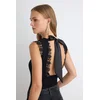 Trendyol Milla ženski top Tpraw27Bd00004, crna