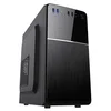 VeinX ohišje Chant CH25M Micro Tower, brez napajalnika, 1x USB-C, 2x USB3.0, 1x USB2.0, črno