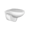 Konzolna WC šolja Sandy New Rimless sa sporospuš. daskom bela Inter Ceramic