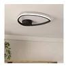 Eglo 902148 - LED plafonsko svetlo MOSCHELLA LED/9,7W/230V crno