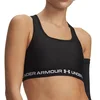 Under Armour sportski top Crossback Mid za žene, crni