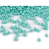 Rokail 12/0 - 2 mm neprozorna - turkizna (50 g)