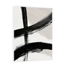 Canvas Slika na platnu Minimalni trag 45x60cm, Sa ramom, Beli