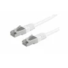 Secomp Value S/FTP (PiMF) PatchCord Cat6/Cl.E, bela 2.0m ( 6262 )