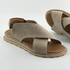 Mona Shoes Ženske sandale, Kožne, Bež