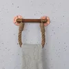 Hanah Home Držač peškira Cop058, 16x18x4 cm, Braon