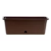 Saksija Camelia 40X17X14Cm Braon