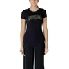 Guess Majica W5GI04 J1314 Črna Slim Fit