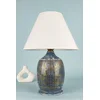 Opviq Stona lampa BK014, O35,23 cm, IP20, Plavo-bela