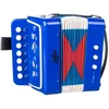 Latone Akordino Harmonika z gumbi Blue